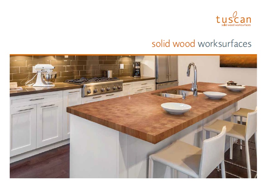 Solid wood & wooden worktops in kitchen